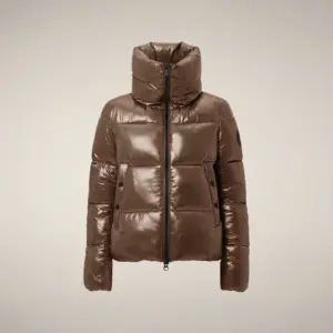 Kurtka Damska Save The Duck Isla Noisette Brown
