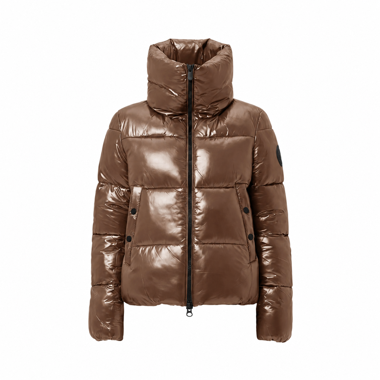 Kurtka Damska Save The Duck Isla Noisette Brown