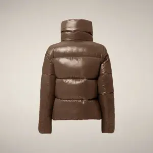 Kurtka Damska Save The Duck Isla Noisette Brown