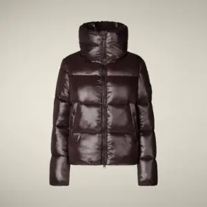 Kurtka Damska Save The Duck Isla Brown Black