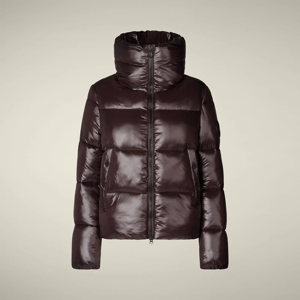 Kurtka Damska Save The Duck Isla Brown Black